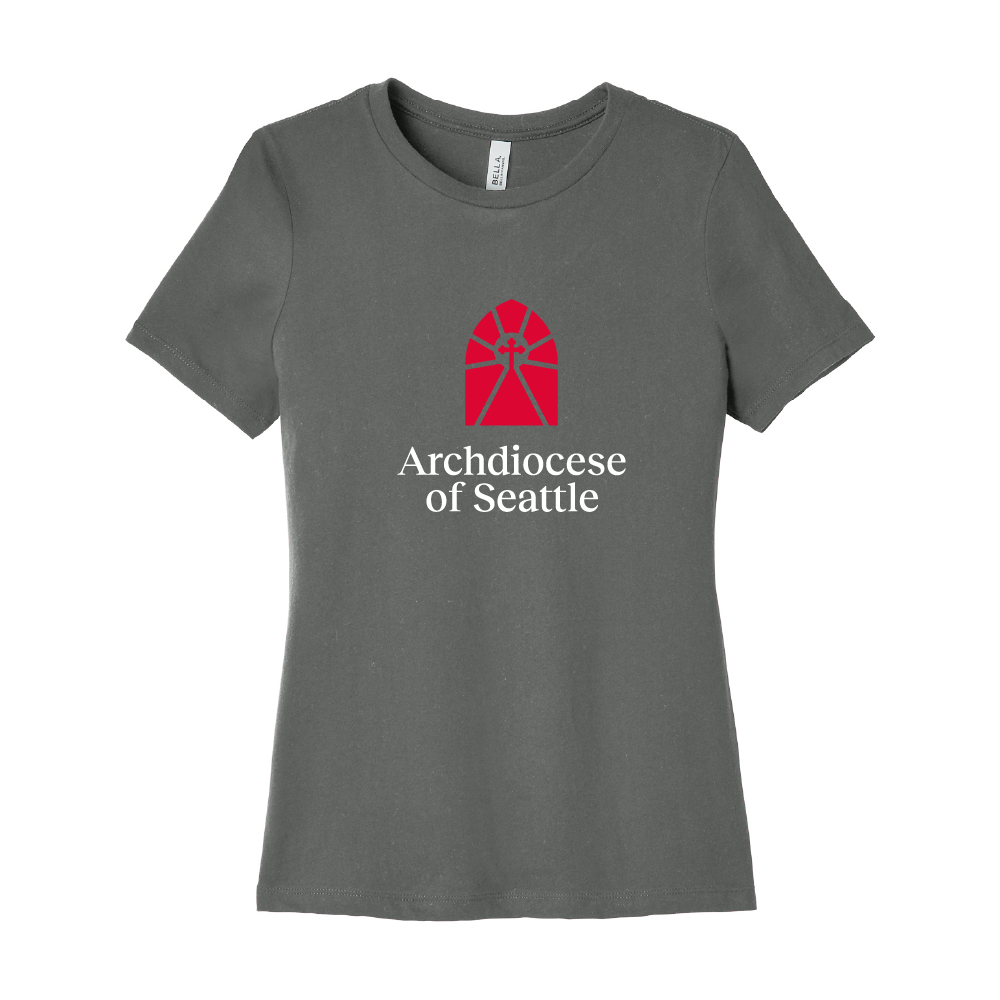 Archdiocese of Seattle Ladies Relaxed Jersey Tee (4 colors)
