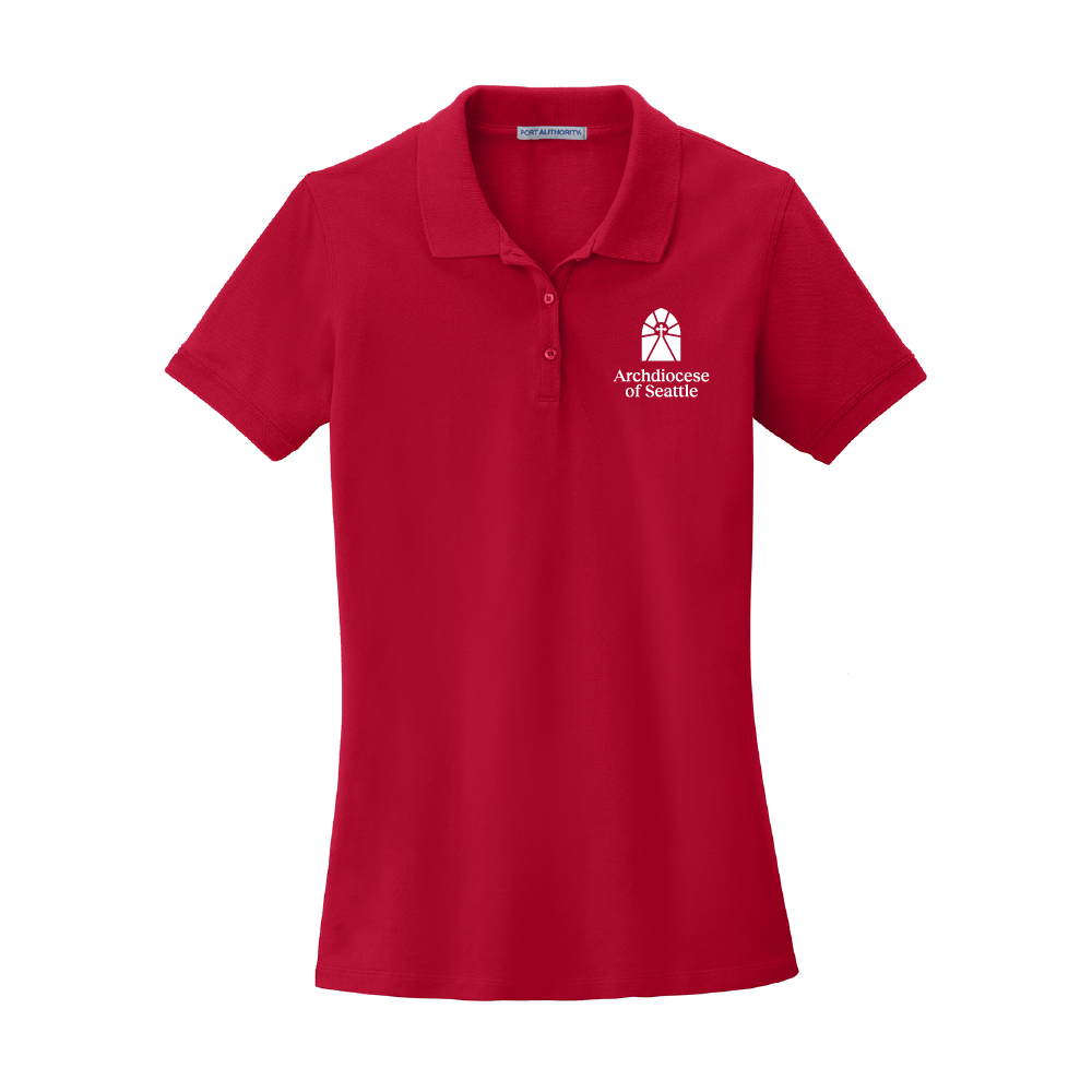 Archdiocese of Seattle Ladies EZCotton Polo (3 colors)