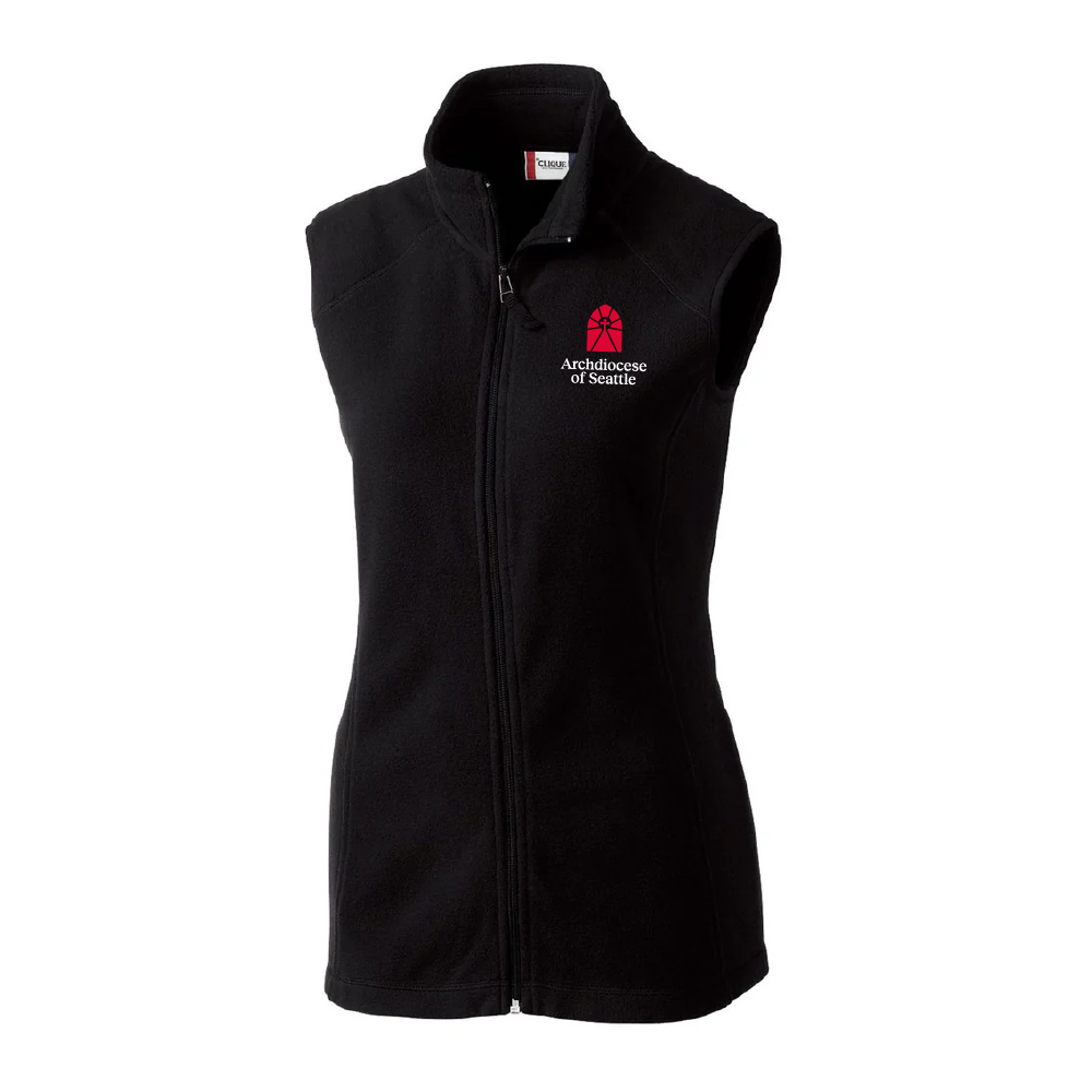 Archdiocese of Seattle Ladies Summit Full Zip Microfleece Vest (2 colors)