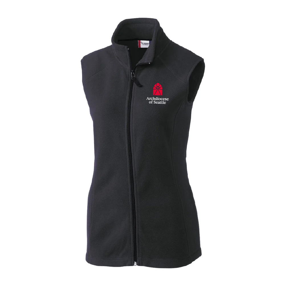 Archdiocese of Seattle Ladies Summit Full Zip Microfleece Vest (2 colors)