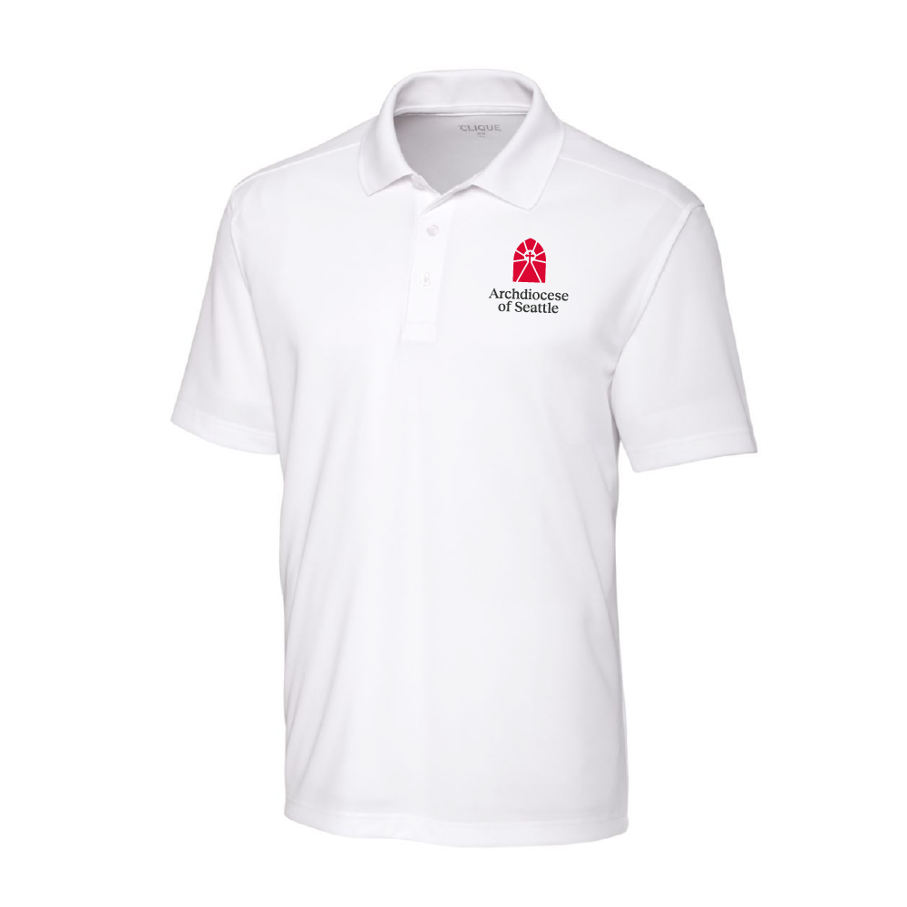Archdiocese of Seattle Adult Eco Performance Pique Polo (3 colors)
