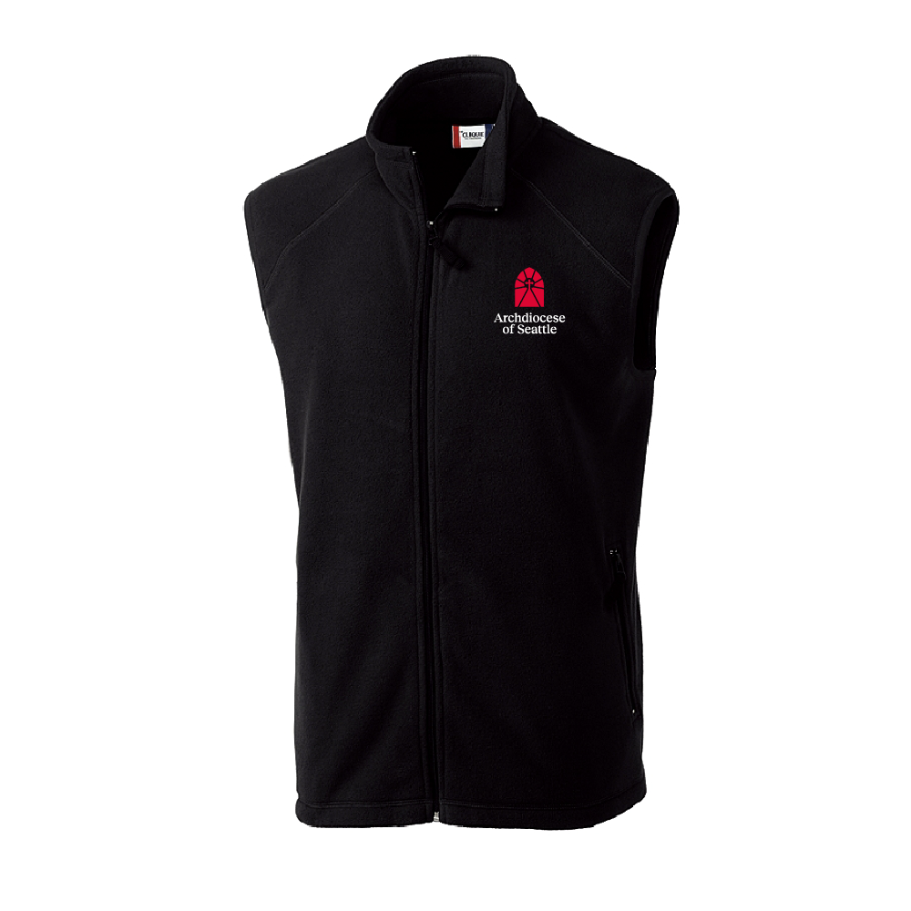 Archdiocese of Seattle Adult Summit Full Zip Microfleece Vest (2 colors)