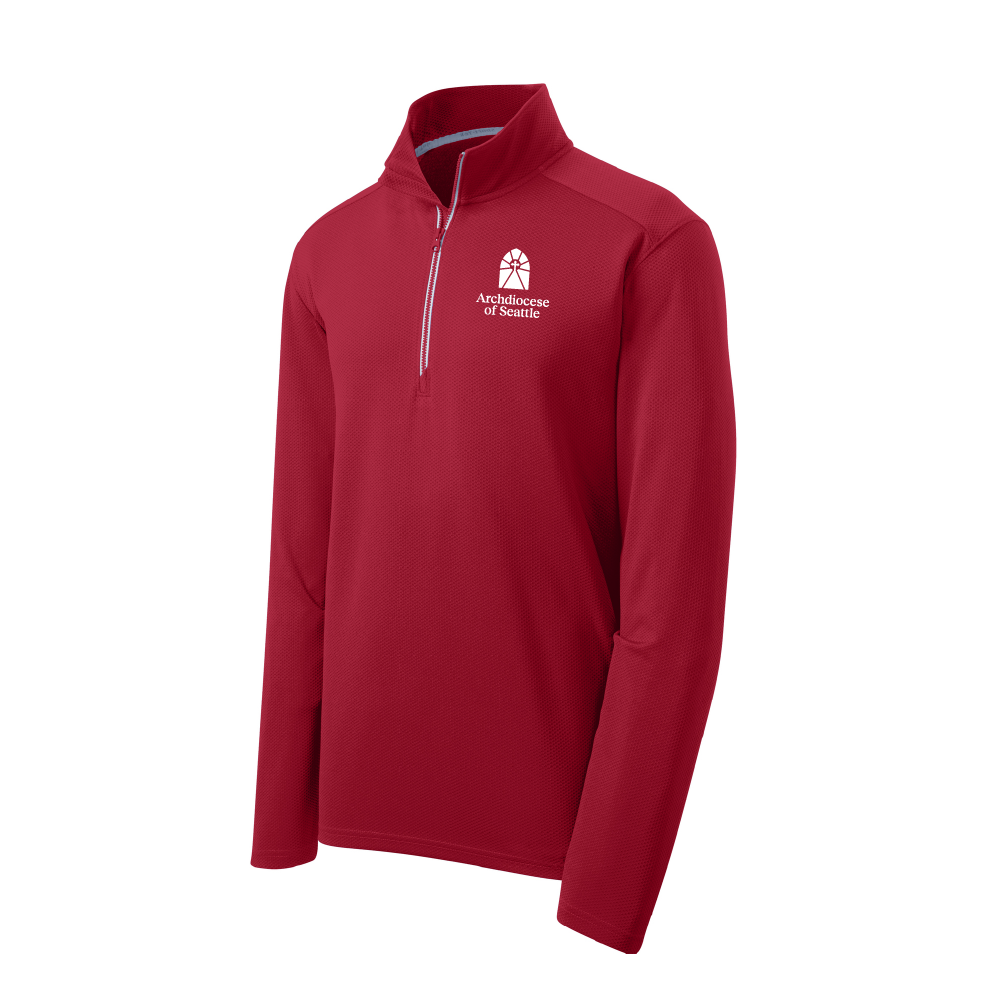 Archdiocese of Seattle Adult Textured 1/4 Zip (2 colors)