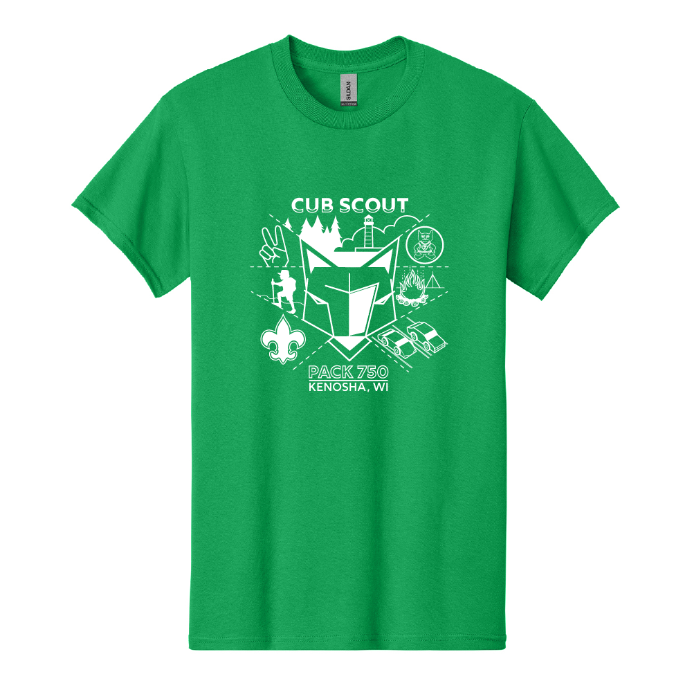 Pack 750 Adult Essential T-shirt
