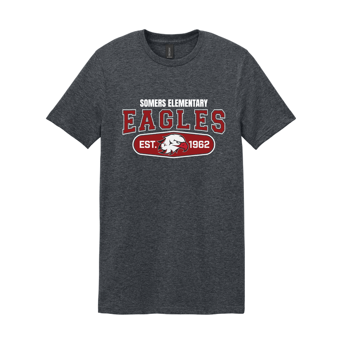 Somers Eagles Original Adult Softstyle Tee