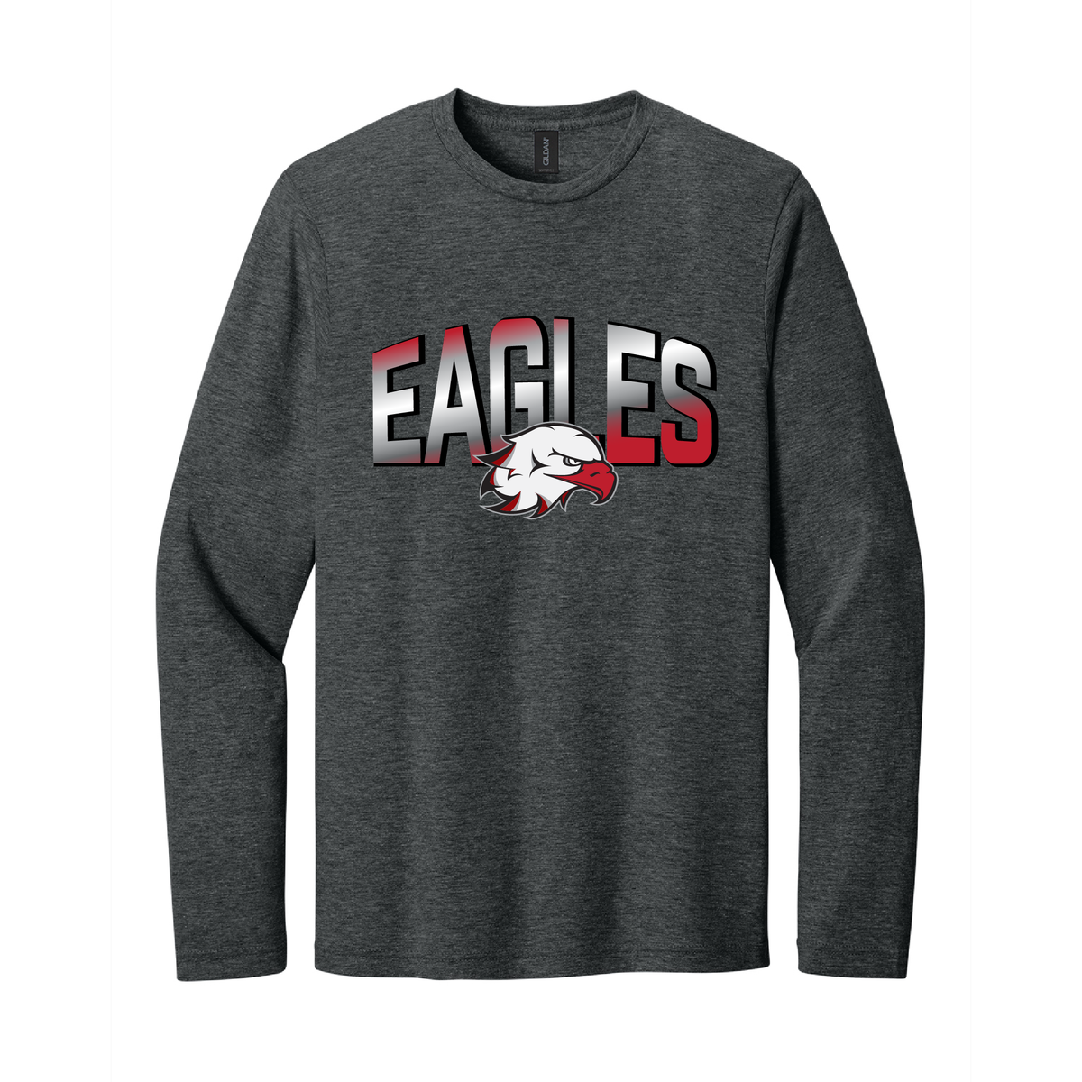 Somers Eagles Adult Softstyle Long Sleeve Tee