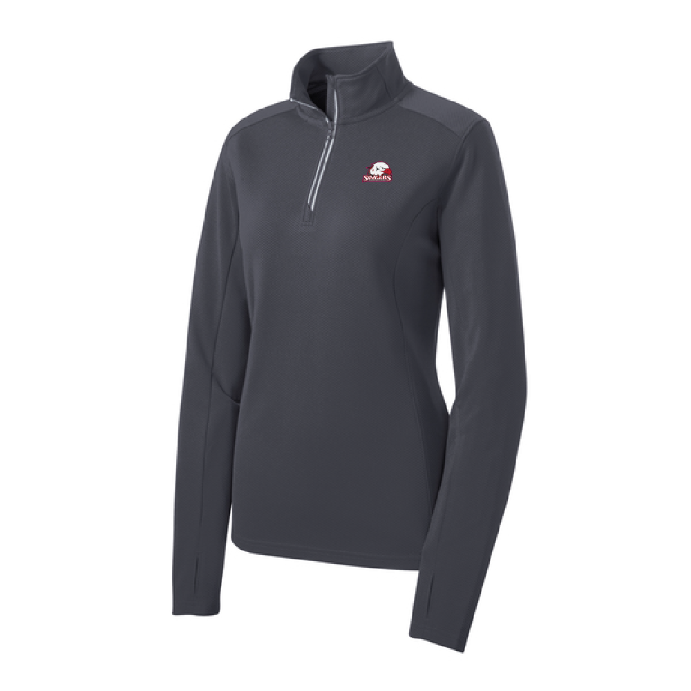 Somers Ladies Textured ¼ Zip