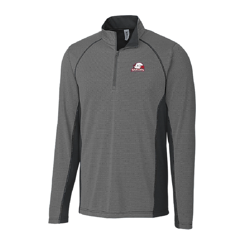 Somers Adult Half Zip Colorblock Tech Pullover