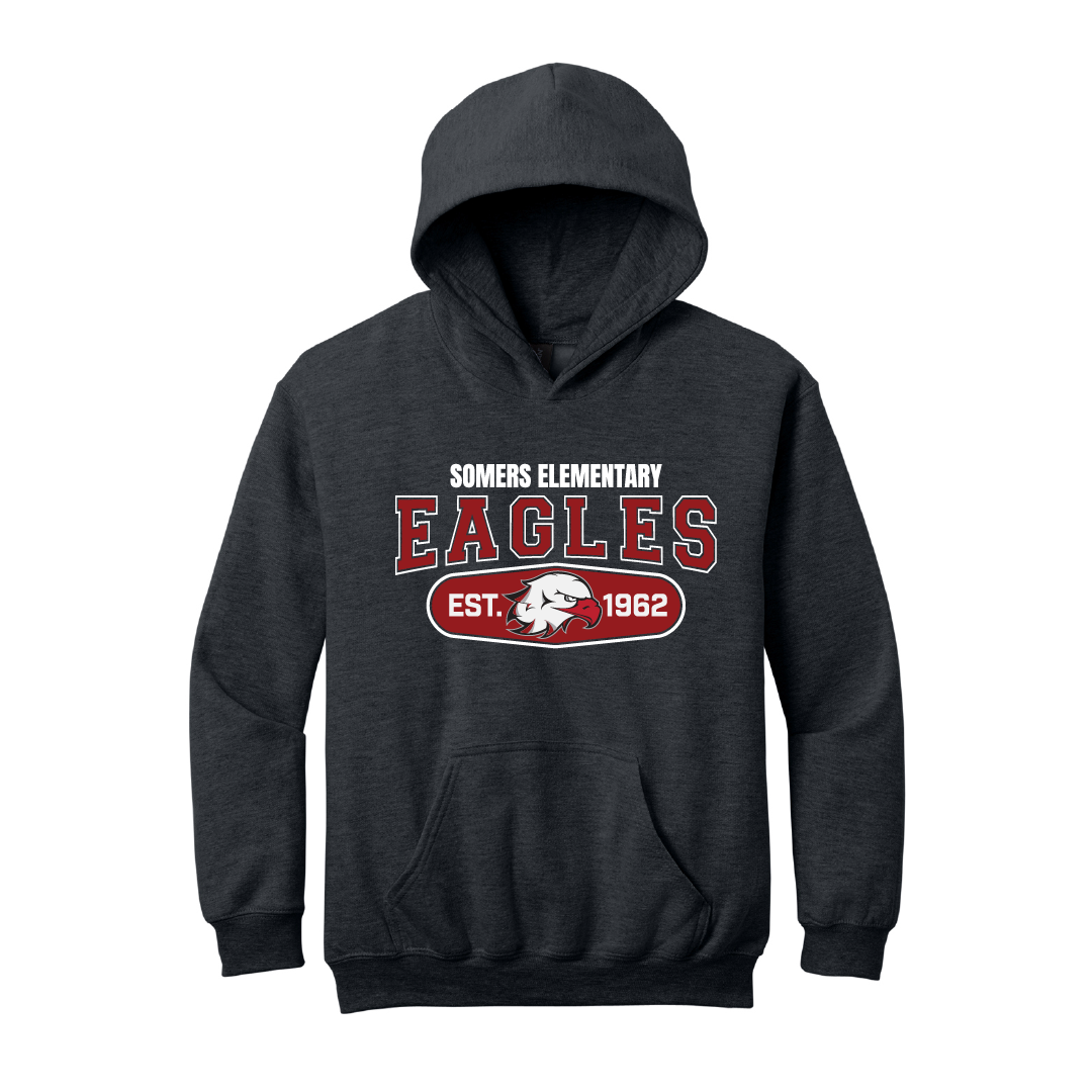 Somers Eagles Original YOUTH Softstyle Hoodie