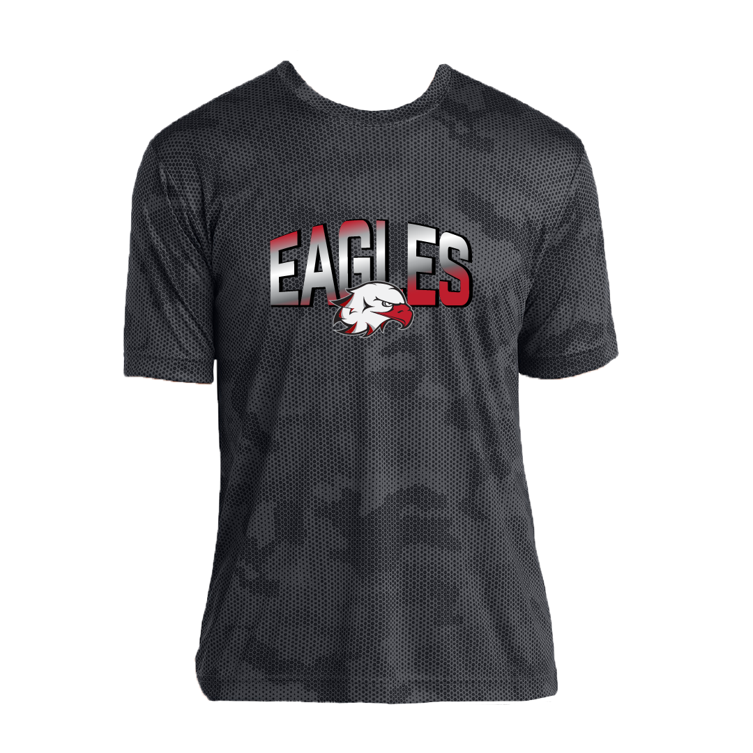 Somers Eagles Adult CamoHex Tee