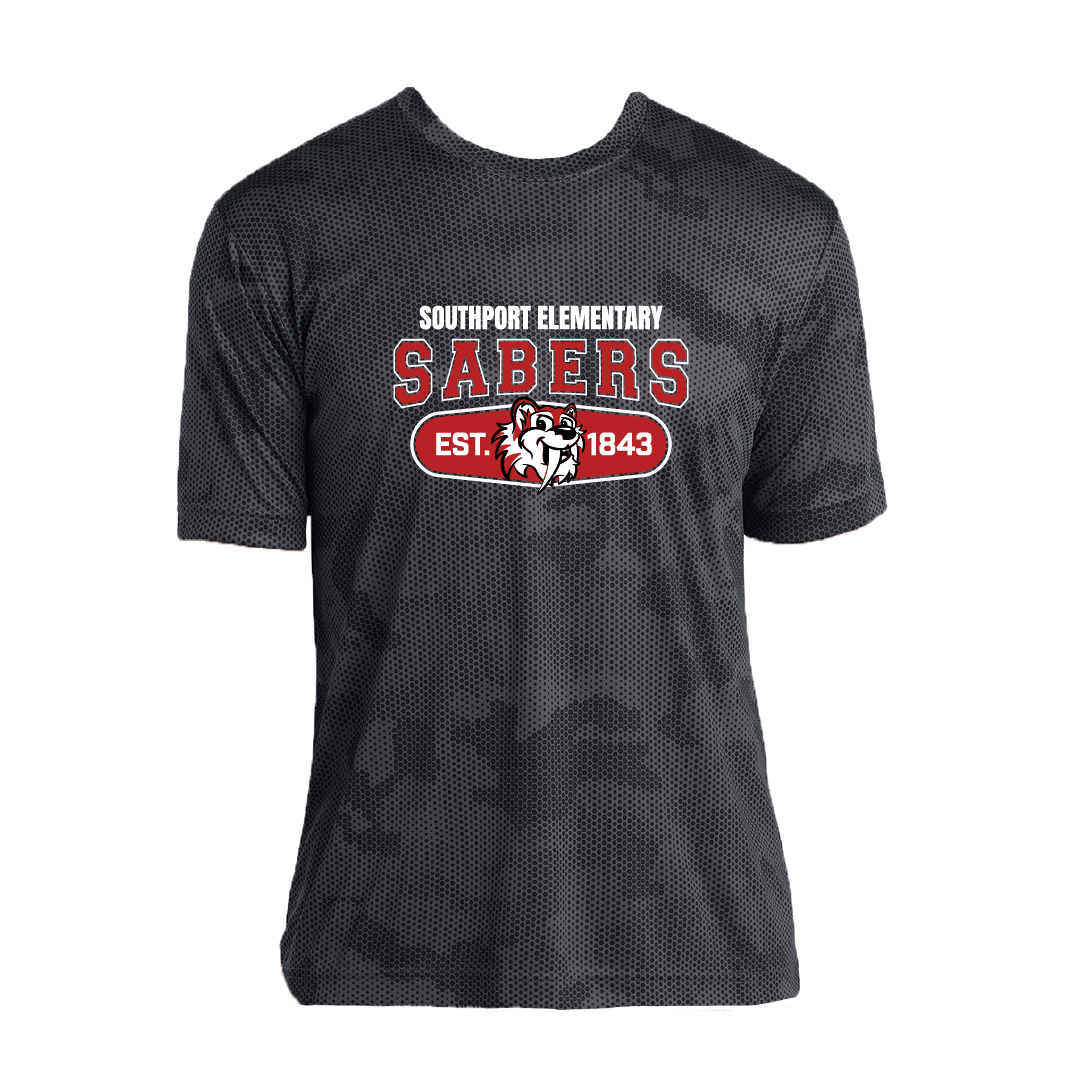 Southport Sabres Original Adult CamoHex Tee