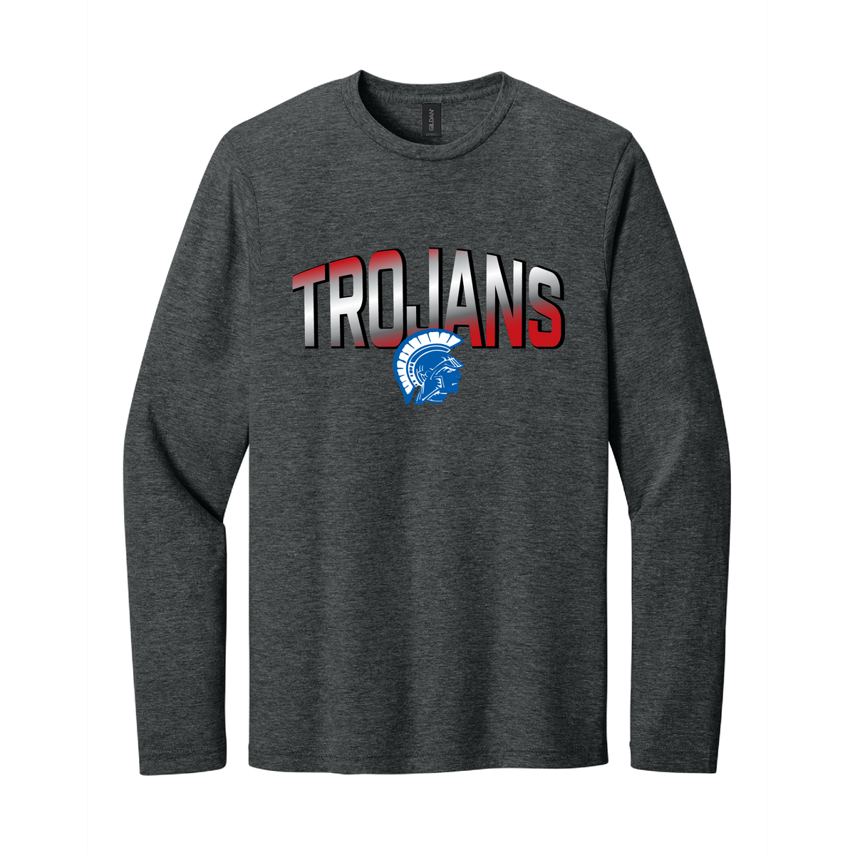 Tremper Trojans Adult Softstyle Long Sleeve Tee