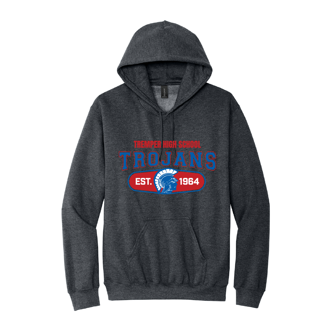 Tremper Trojans Original Adult Softstyle Hoodie