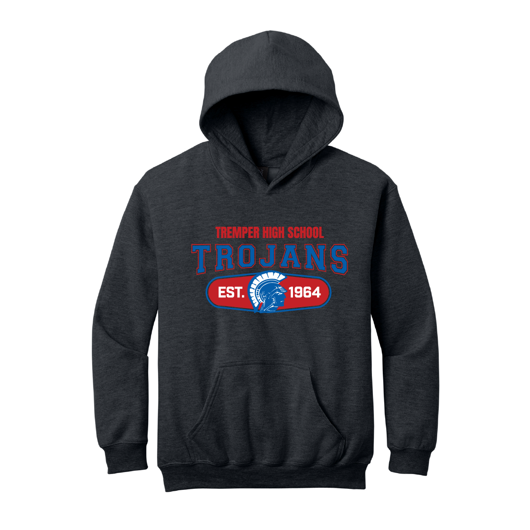 Tremper Trojans Original YOUTH Softstyle Hoodie