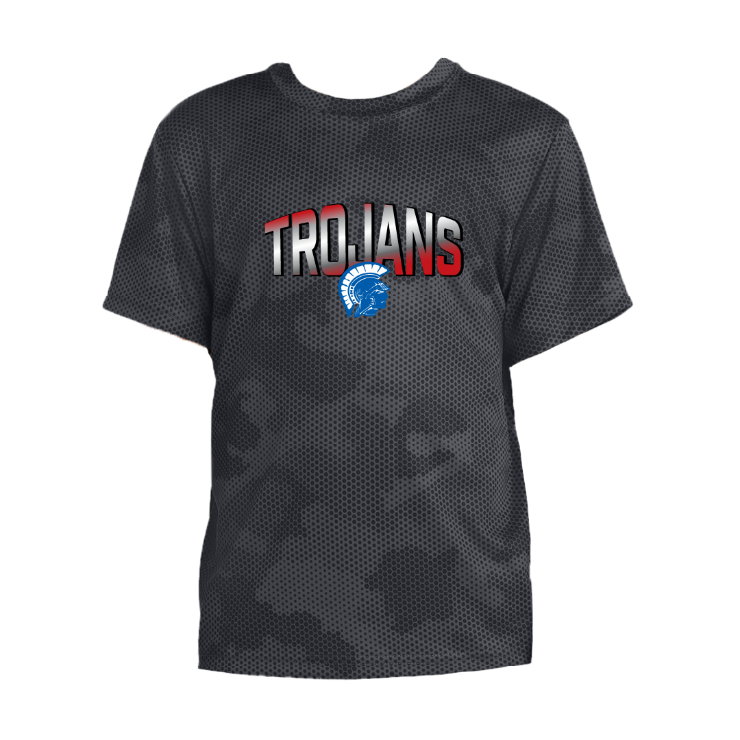 Tremper Trojans YOUTH CamoHex Tee