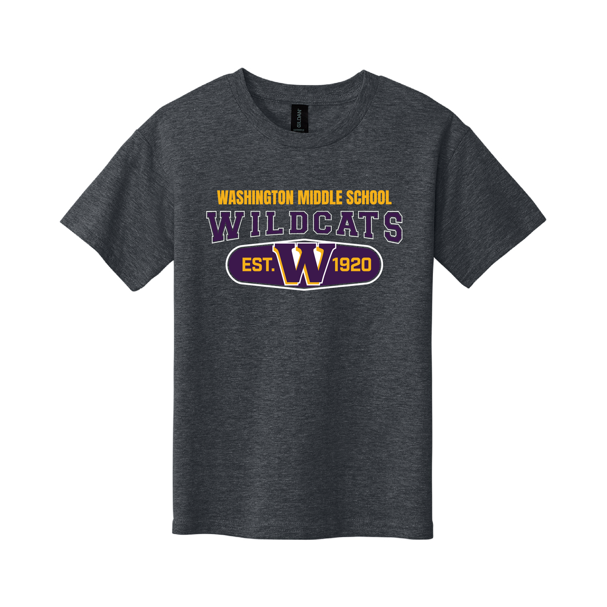 Washington Wildcats Original YOUTH Softstyle Tee