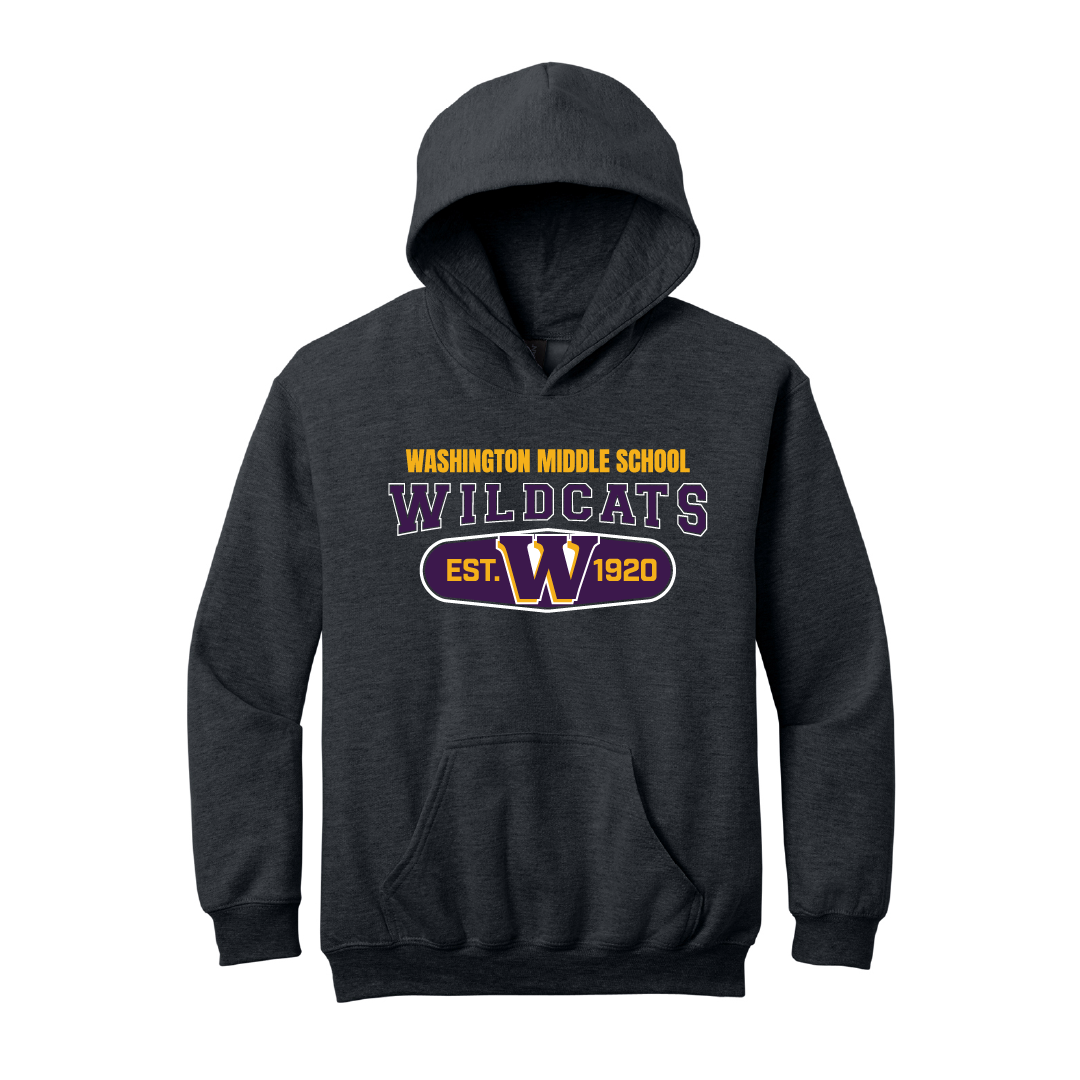 Washington Wildcats Original YOUTH Softstyle Hoodie