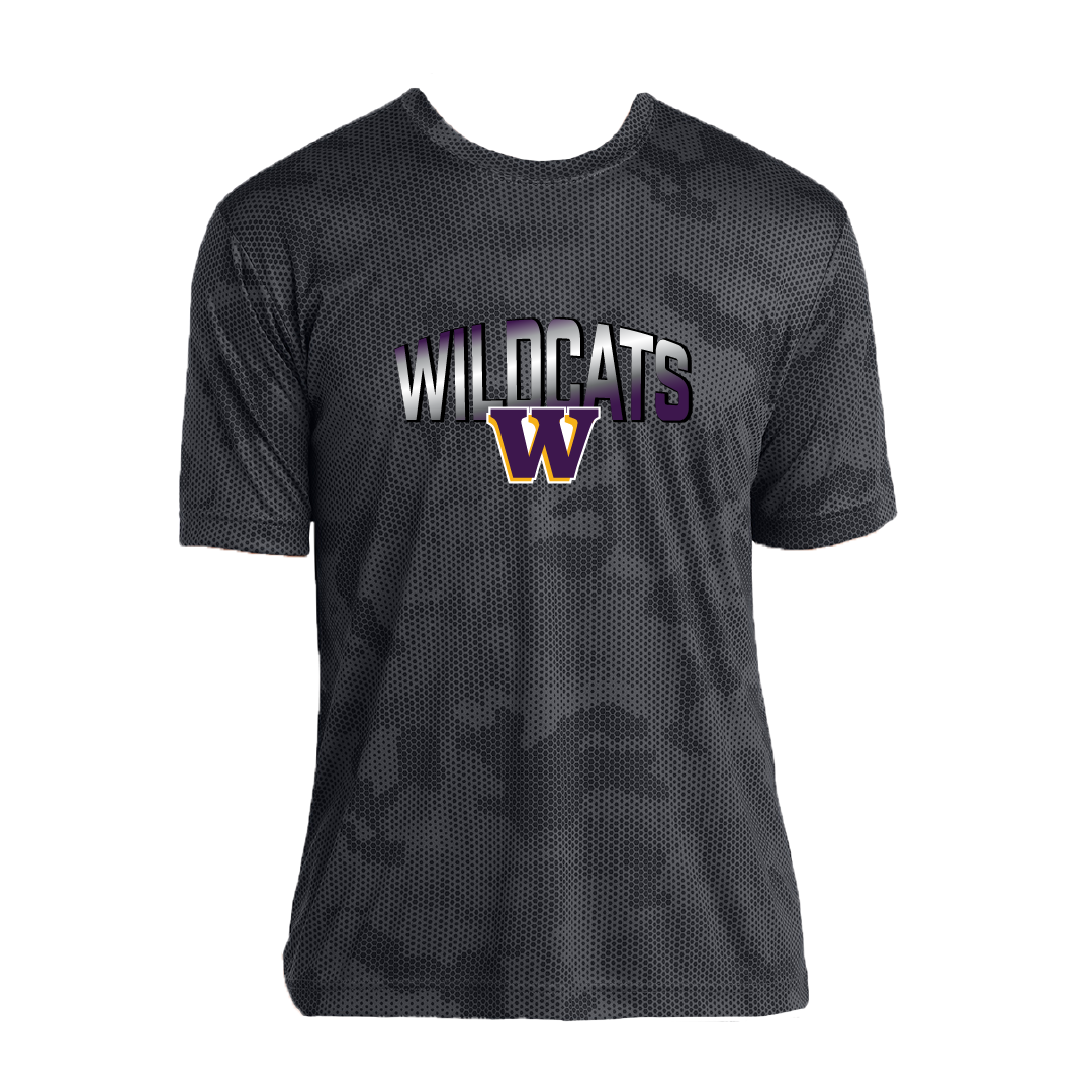 Washington Wildcats Adult CamoHex Tee