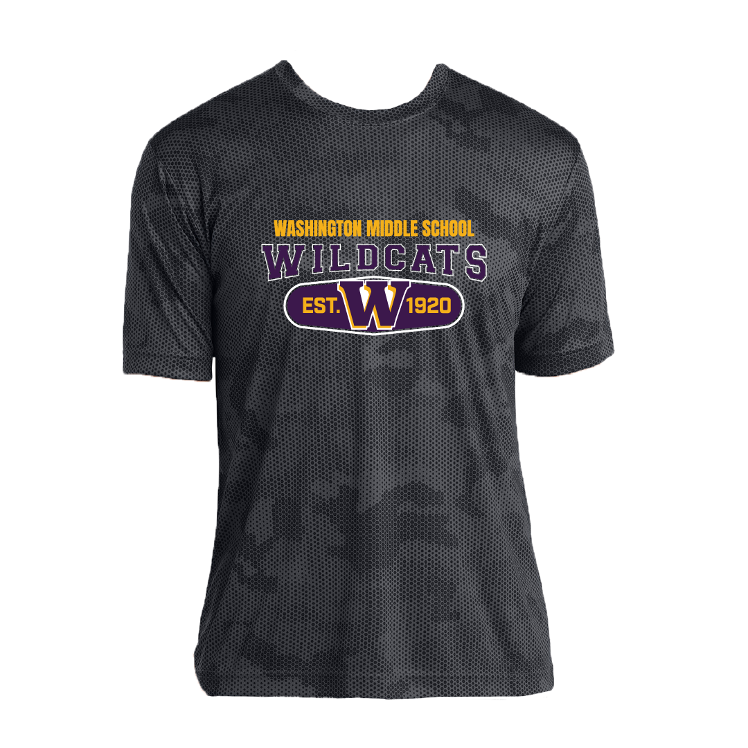 Washington Wildcats Original Adult CamoHex Tee