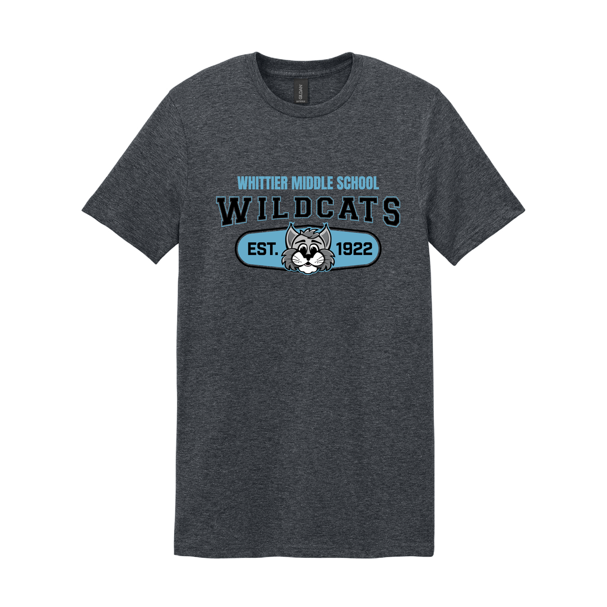 Whittier Wildcats Original Adult Softstyle Tee