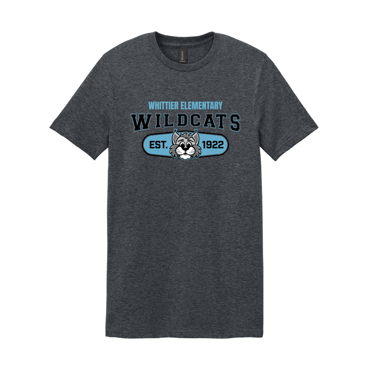 Whittier Wildcats Original Adult Softstyle Tee