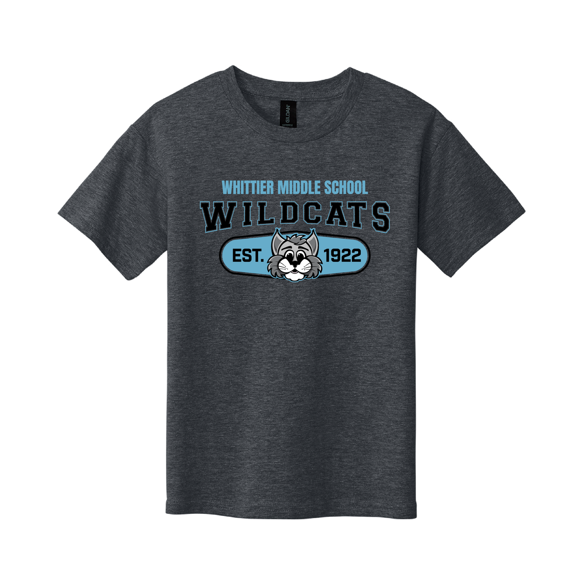 Whittier Wildcats Original YOUTH Softstyle Tee