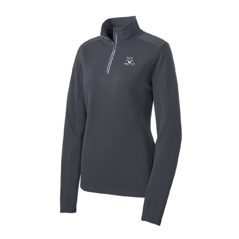 Whittier Ladies Textured ¼ Zip