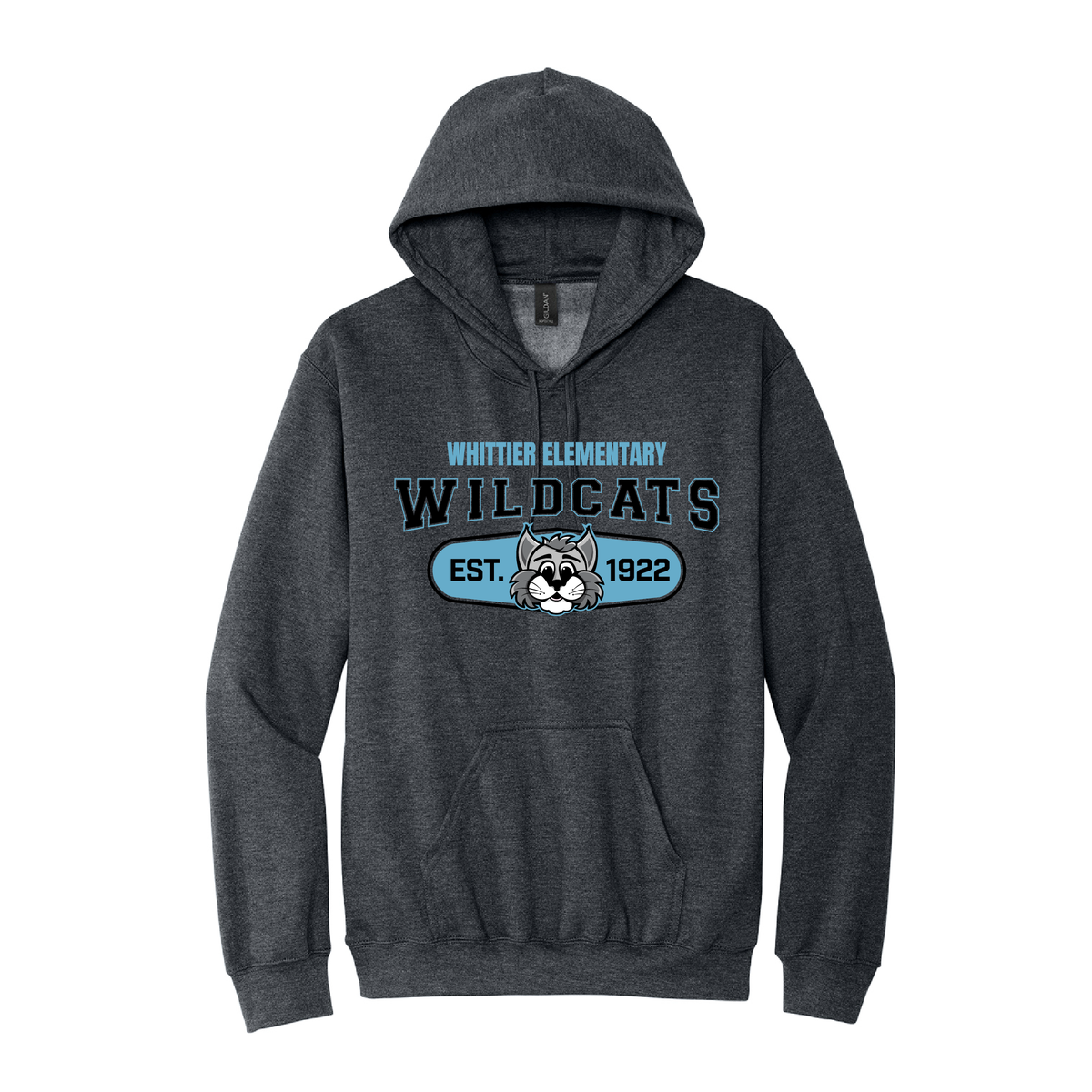 Whittier Wildcats Original Adult Softstyle Hoodie