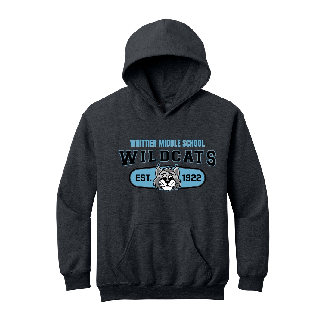 Whittier Wildcats Original YOUTH Softstyle Hoodie
