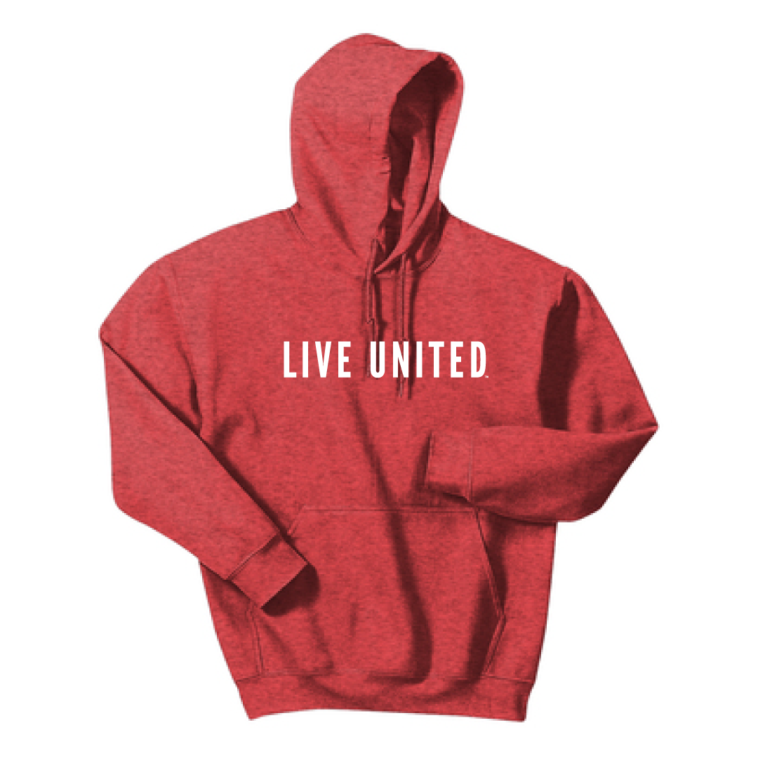 UWKC Adult Live United Essential Hooded Sweatshirt (4 colors)