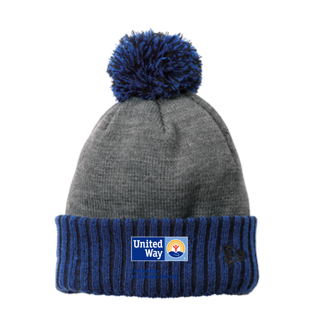 UWKC Colorblock Cuffed Beanie