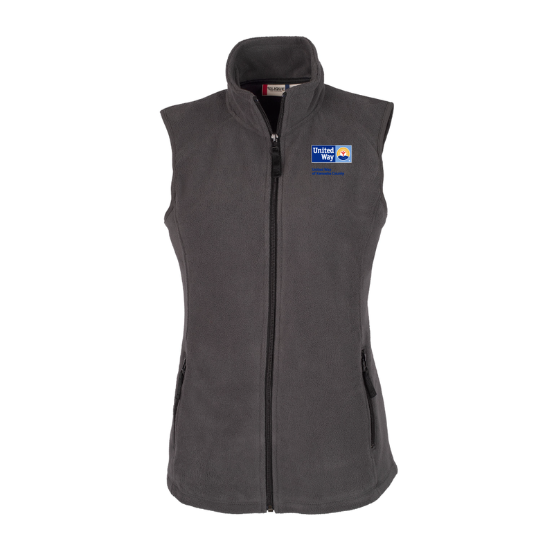 UWKC Ladies Summit Full Zip Microfleece Vest