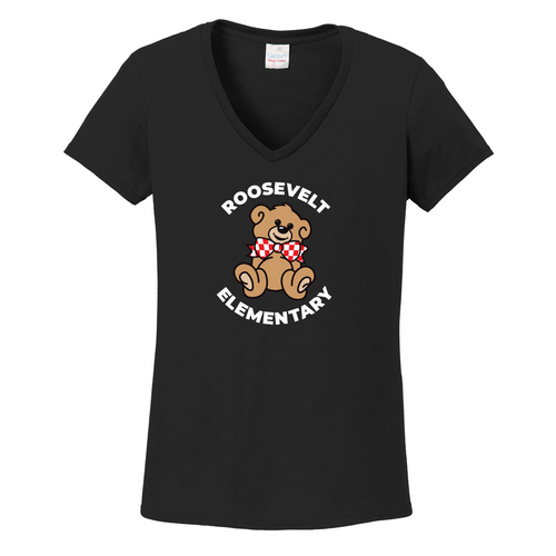 Roosevelt Ladies Essential V-neck T-Shirt (3 colors)
