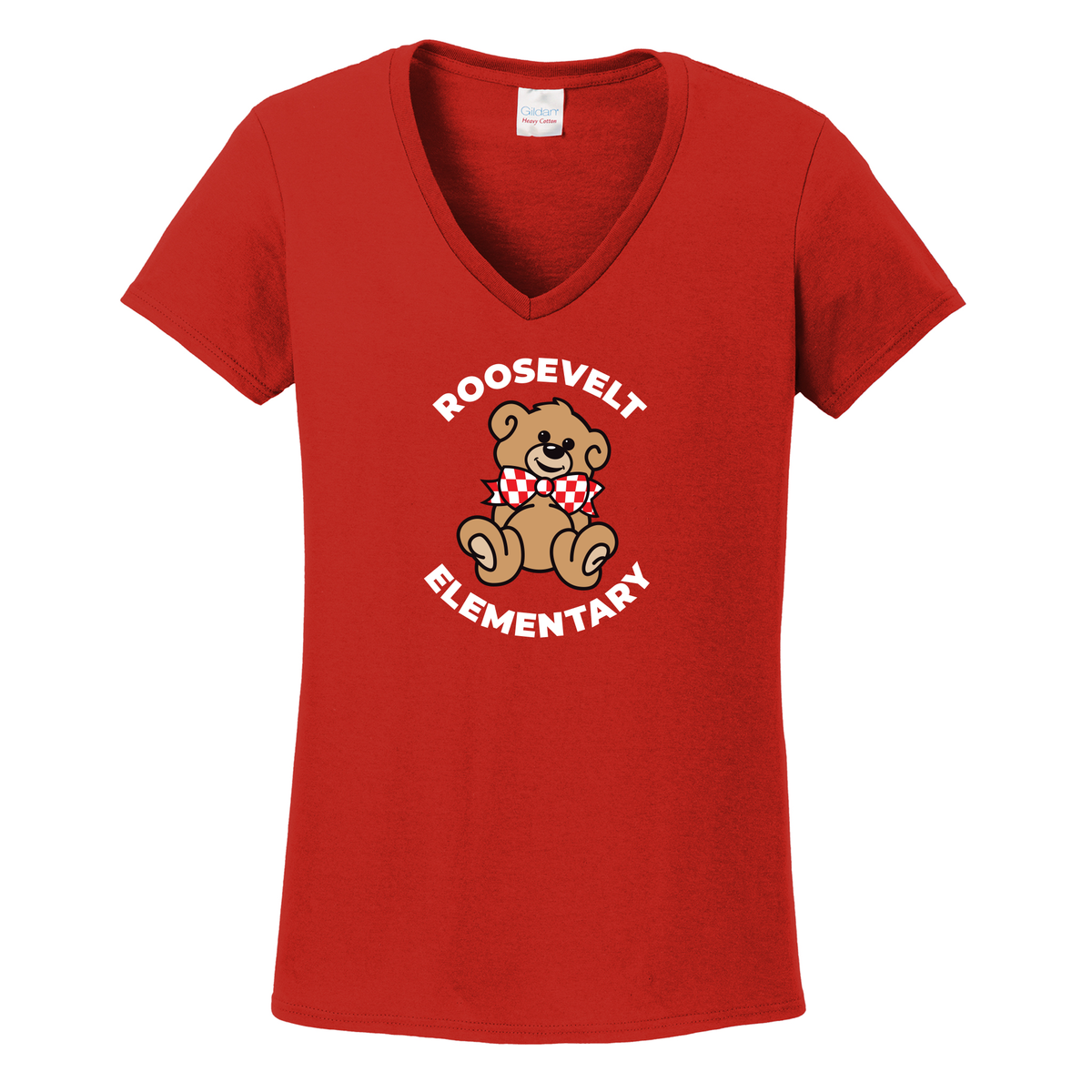 Roosevelt Ladies Essential V-neck T-Shirt (3 colors)