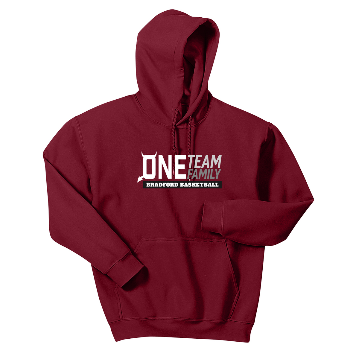 Bradford Basketball One Team Adult Essential Hoodie