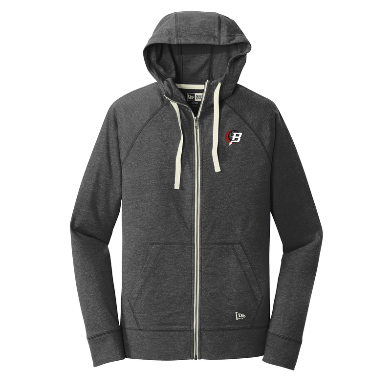 Bradford Volleyball B Adult Sueded Cotton Full Zip
