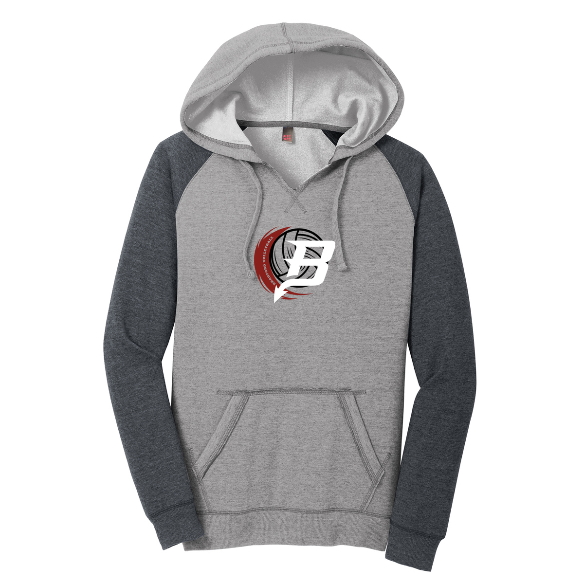 Bradford Volleyball B Ladies Raglan Hoodie