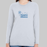 Hospice Alliance Ladies Premium Long Sleeve T-Shirt (2 colors)