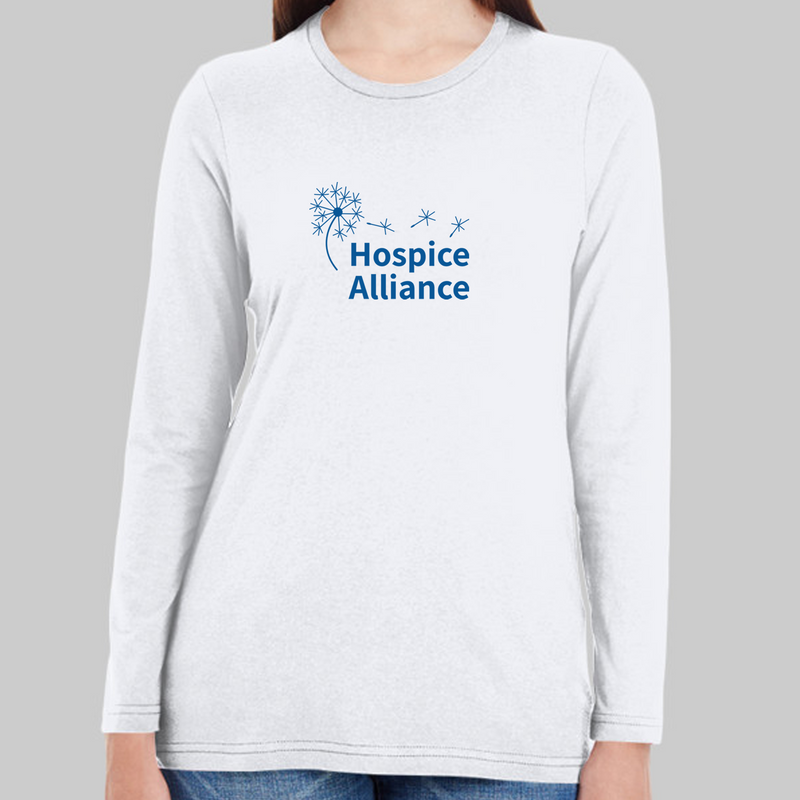 Hospice Alliance Ladies Premium Long Sleeve T-Shirt (2 colors)