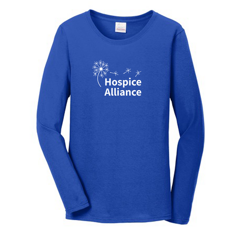 Hospice Ladies Essential Long Sleeve T-Shirt (3 colors)