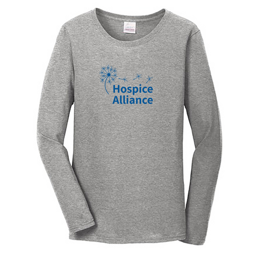 Hospice Ladies Essential Long Sleeve T-Shirt (3 colors)