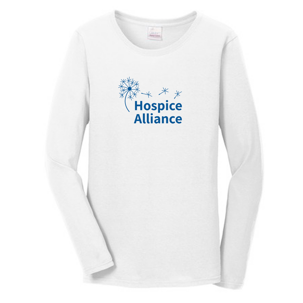 Hospice Ladies Essential Long Sleeve T-Shirt (3 colors)