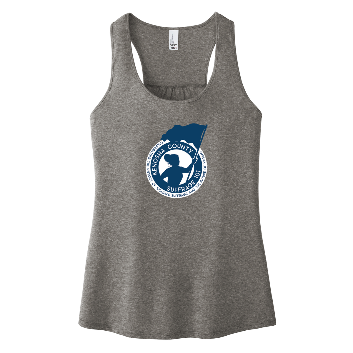 KCS101 Ladies Gathered Back Tank Top