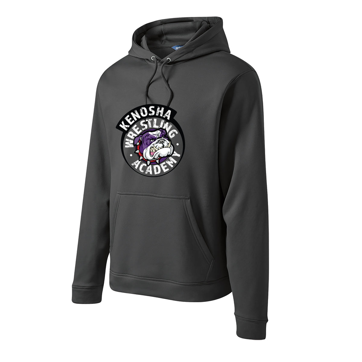 KWA Adult Sport-Wick® Fleece Medallion Hoodie (2 colors)