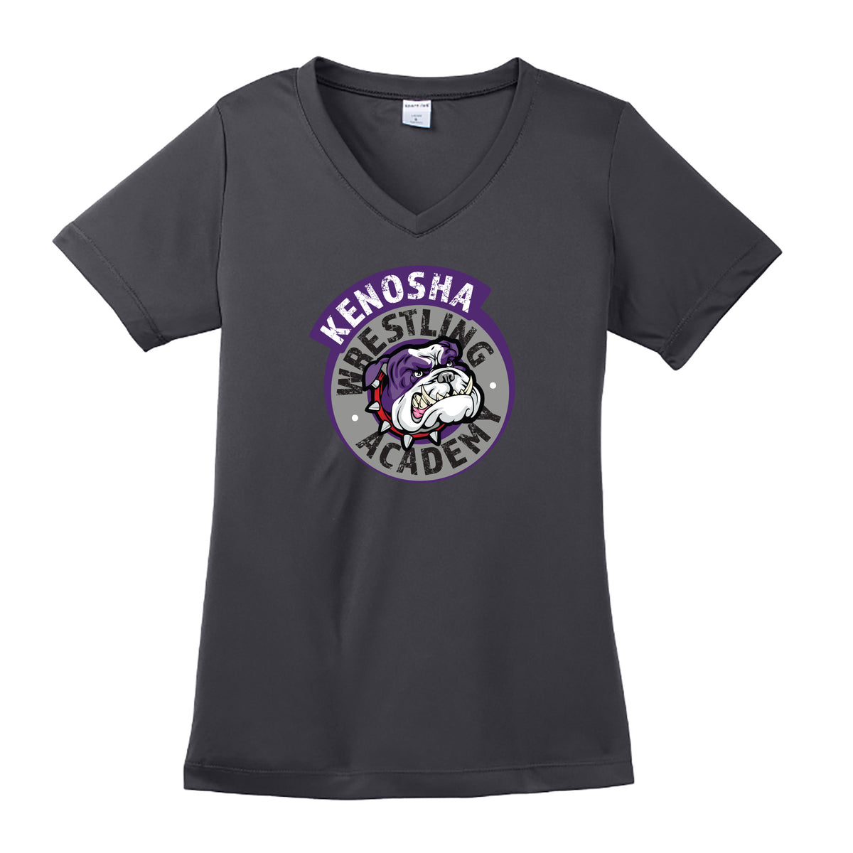 KWA Ladies Performance Medallion V-Neck T-Shirt (3 Colors)