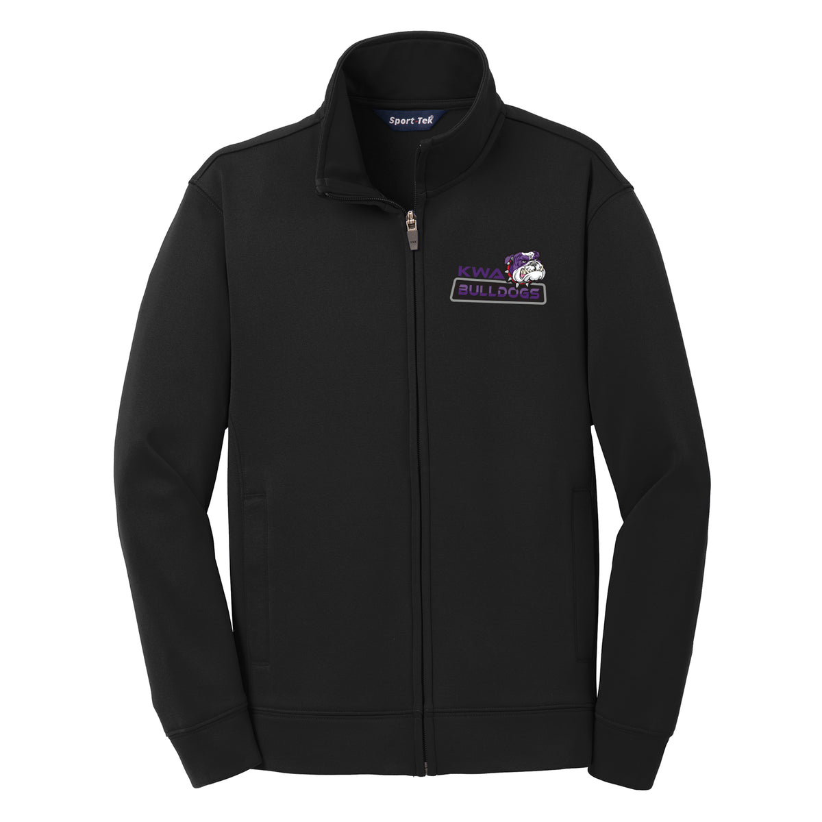 KWA YOUTH Sport-Wick® Fleece Bulldogs Full-Zip Jacket (2 Colors)