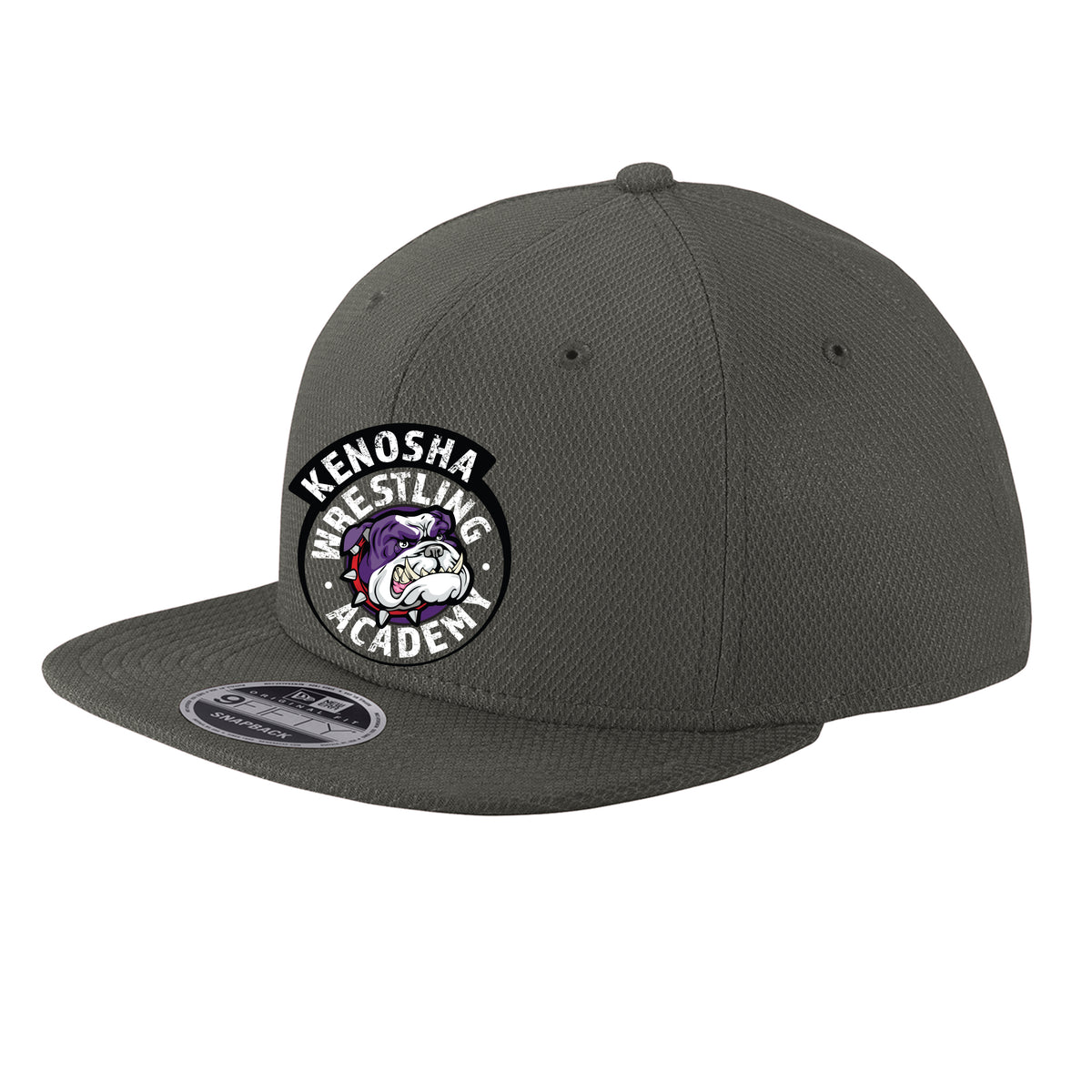 KWA Adult Medallion Flat Bill Cap (3 colors)