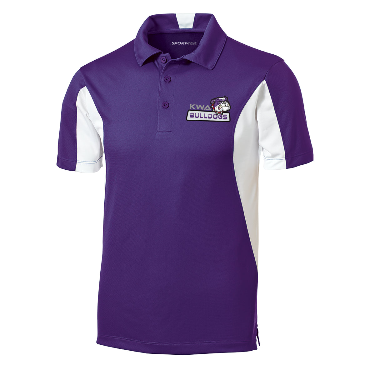 KWA Adult Bulldogs Colorblock Polo