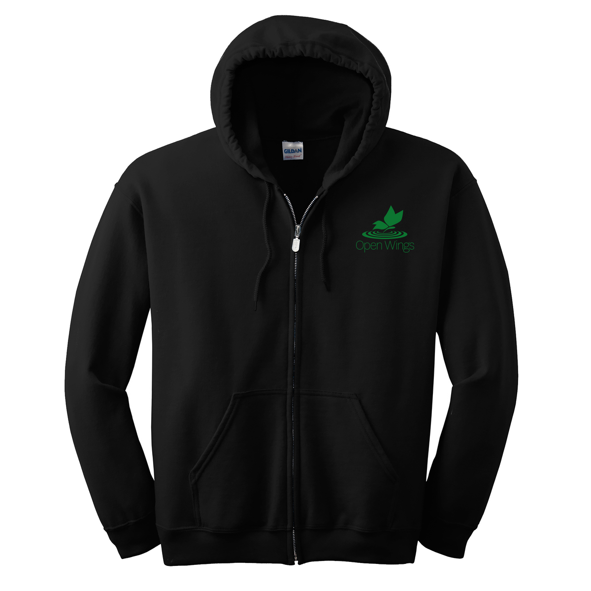 Open Wings Adult Essential Zip Hoodie