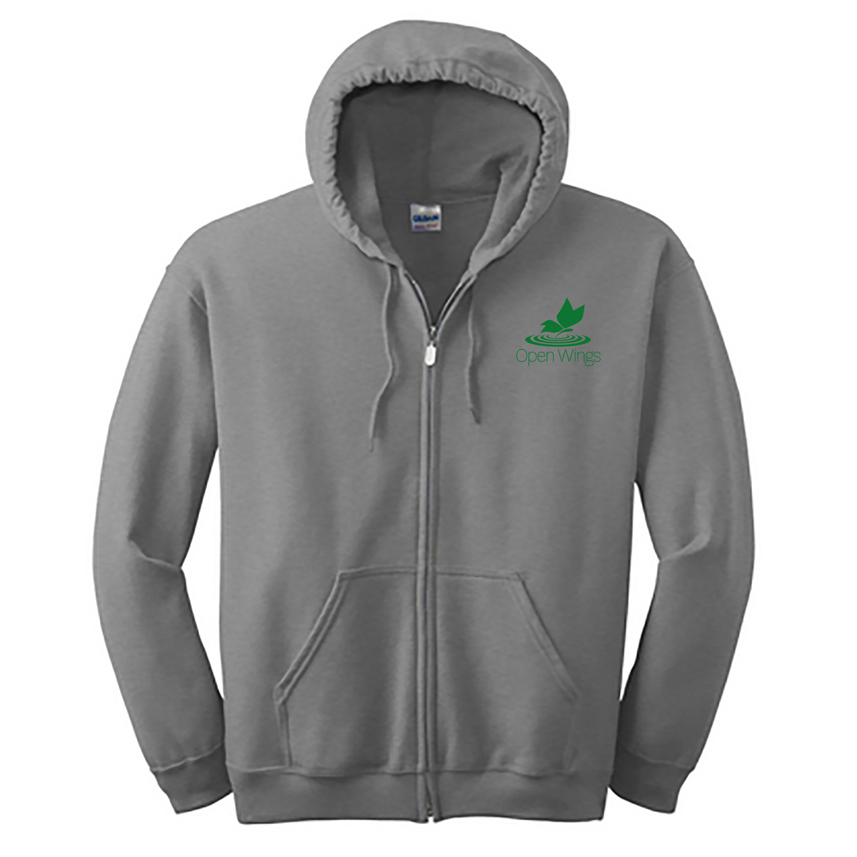 Open Wings Adult Essential Zip Hoodie